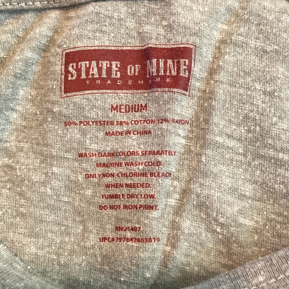 💚5 for $20💚State of Mind Men’s California Tshirt - Picture 2 of 3